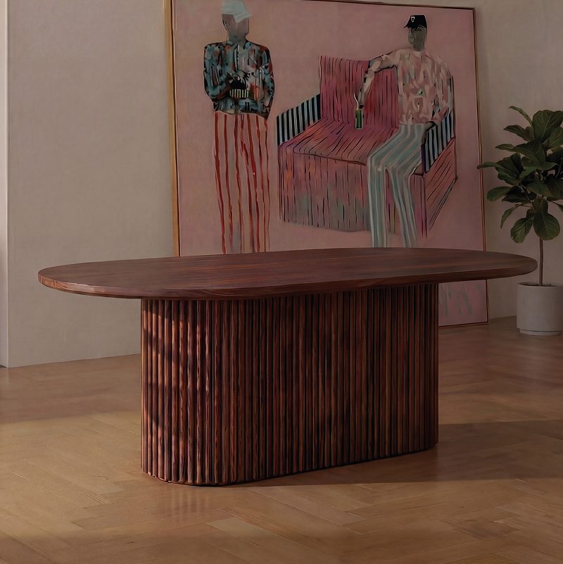 Ranu Oval — La madera